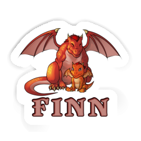 Sticker Finn Dragon Image