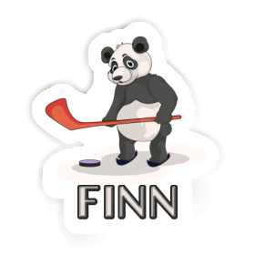 Panda Autocollant Finn Image