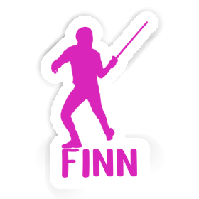 Autocollant Finn Escrimeur Image