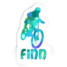 Autocollant Freeride Biker Finn Image