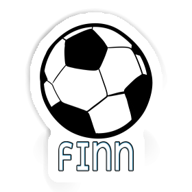 Sticker Fussball Finn Image