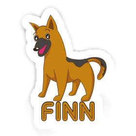 Autocollant Chien de berger Finn Image