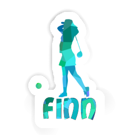 Golfeuse Autocollant Finn Image