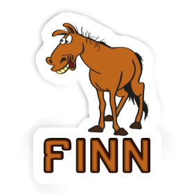 Autocollant Cheval Finn Image