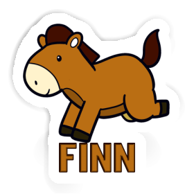 Autocollant Finn Cheval Image
