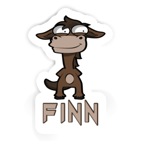 Cheval Autocollant Finn Image