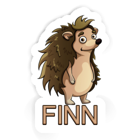 Autocollant Hérisson Finn Image