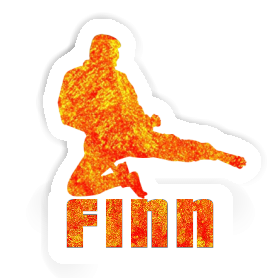 Autocollant Karatéka Finn Image