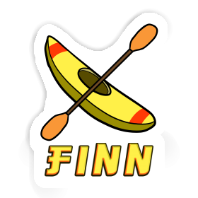 Canoë Autocollant Finn Image