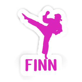 Autocollant Karatéka Finn Image
