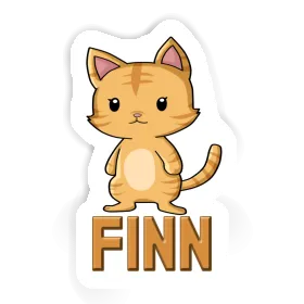 Sticker Kätzchen Finn Image