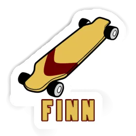 Skateboard Sticker Finn Image