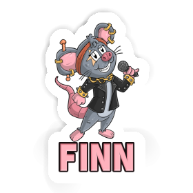 Singer Sticker Finn Image