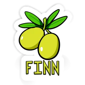 Olive Autocollant Finn Image