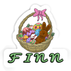 Sticker Finn Easter basket Image