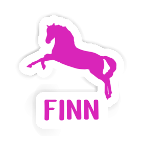 Autocollant Cheval Finn Image