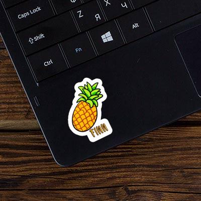 Autocollant Ananas Finn Notebook Autocollant Ananas Finn Notebook Image