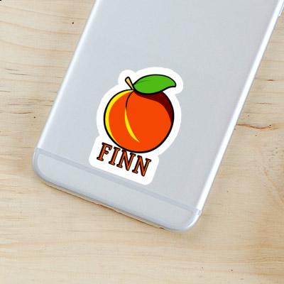 Autocollant Finn Abricot Gift package Image