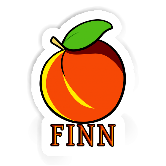 Autocollant Finn Abricot Image