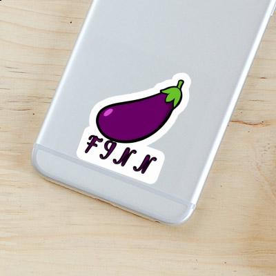 Aufkleber Finn Aubergine Notebook Aufkleber Finn Aubergine Notebook Image