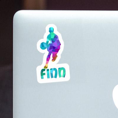 Sticker Finn Basketball Player Gift package Image