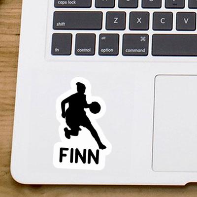 Aufkleber Basketballspielerin Finn Notebook Aufkleber Basketballspielerin Finn Gift package Image