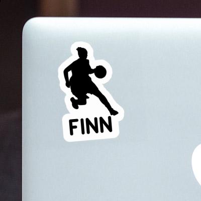 Aufkleber Basketballspielerin Finn Aufkleber Basketballspielerin Finn Image