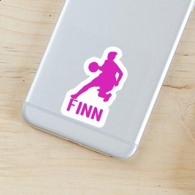Finn Aufkleber Basketballspielerin Gift package Image