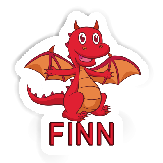 Baby Dragon Sticker Finn Laptop Baby Dragon Sticker Finn Laptop Image