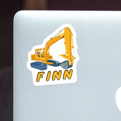 Autocollant Pelleteuse Finn Laptop Autocollant Pelleteuse Finn Laptop Image