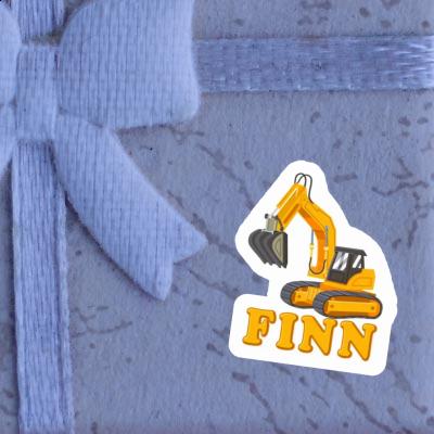 Autocollant Finn Pelleteuse Image