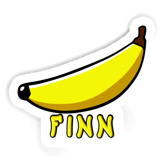 Banana Sticker Finn Notebook Banana Sticker Finn Gift package Image