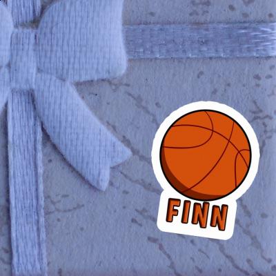 Sticker Basketball Finn Notebook Sticker Basketball Finn Notebook Image