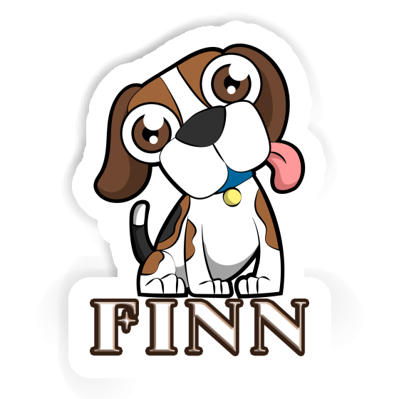 Autocollant Finn Beagle Laptop Autocollant Finn Beagle Laptop Image