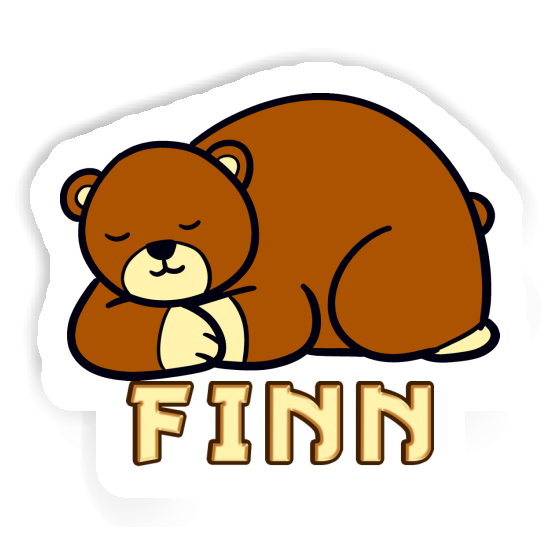 Finn Autocollant Ours Finn Autocollant Ours Image
