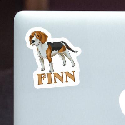 Finn Sticker Beagle Notebook Finn Sticker Beagle Gift package Image
