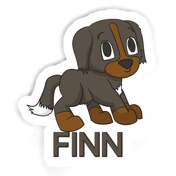 Autocollant Bouvier bernois Finn Notebook Autocollant Bouvier bernois Finn Gift package Image
