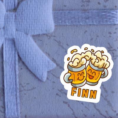Sticker Finn Bier Laptop Image