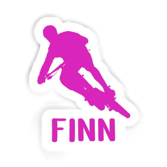 Biker Sticker Finn Notebook Biker Sticker Finn Notebook Image