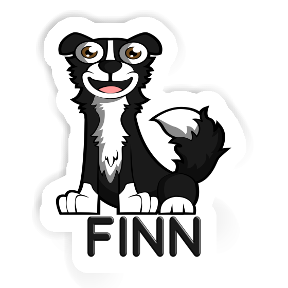 Autocollant Finn Border Collie Notebook Autocollant Finn Border Collie Notebook Image