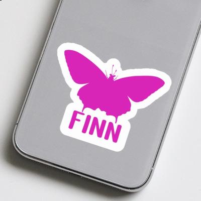 Autocollant Finn Papillon Notebook Autocollant Finn Papillon Notebook Image