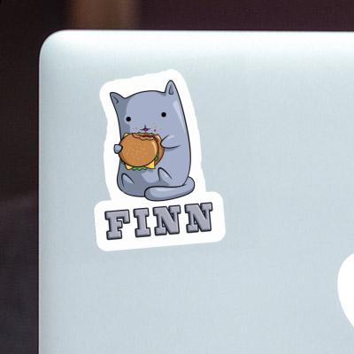 Aufkleber Hamburger-Katze Finn Notebook Aufkleber Hamburger-Katze Finn Gift package Image