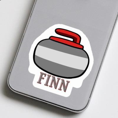 Finn Sticker Curling Stone Finn Sticker Curling Stone Image