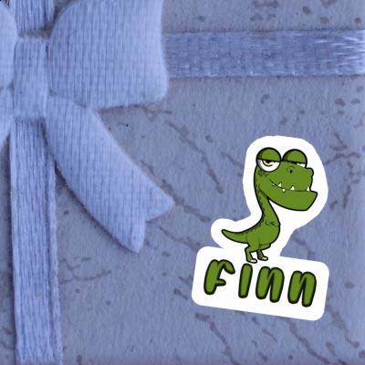 Sticker Dinosaur Finn Laptop Image