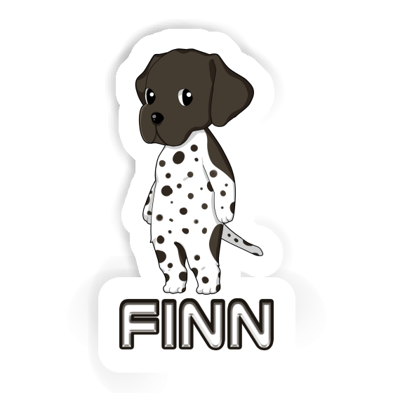Finn Autocollant Chien de chasse Laptop Finn Autocollant Chien de chasse Laptop Image
