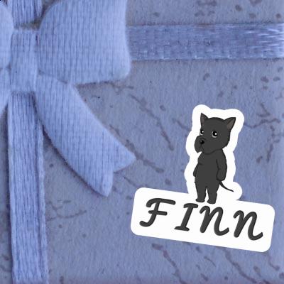 Sticker Giant Schnauzer Finn Sticker Giant Schnauzer Finn Image