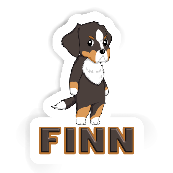 Finn Sticker Bernese Mountain Dog Finn Sticker Bernese Mountain Dog Image
