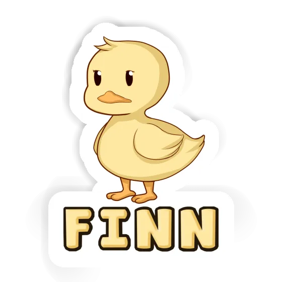 Canard Autocollant Finn Notebook Canard Autocollant Finn Notebook Image