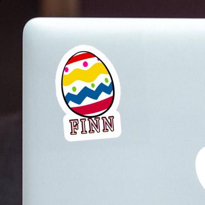 Easter Egg Sticker Finn Notebook Image