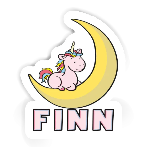 Aufkleber Finn Einhorn Gift package Image